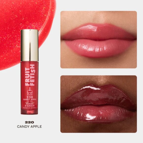 Milani Fruit Fetish Lip Oils Set | 220 (Candy Apple) & 250 (Mulled Wine) | NEW - Picture 4 of 7